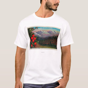 T-shirt Orangeraie de colline dans le WinterState