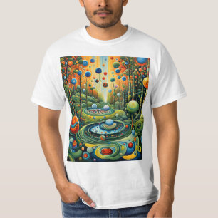 T-shirt Orbes dans le feuillage 1