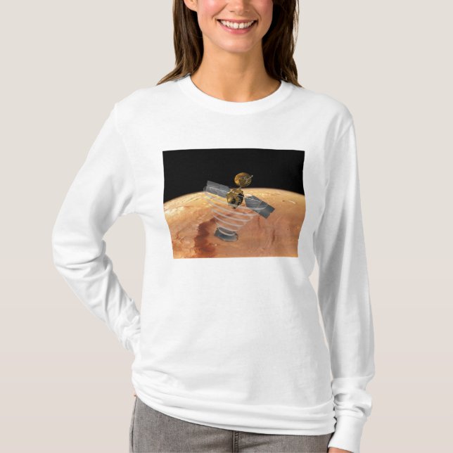 T-shirt Orbiteur de reconnaissance Mars (Devant)