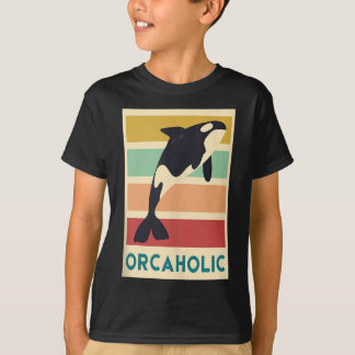 T-shirt orca graphiste amoureux de l'océan activiste