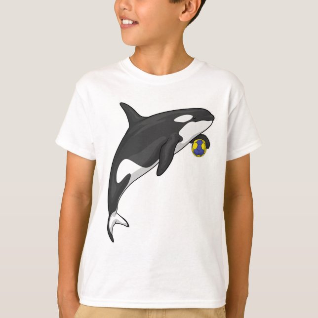 T-shirt Orca Handball player Handball (Devant)