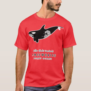 T-shirt Orca Killer Baleines de mer Panda Freebaleines