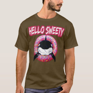 T-shirt Orca nage avec beigne