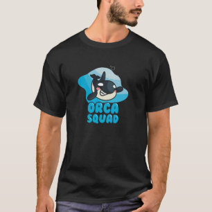 T-shirt Orca Squad Océan Ironique Baleines Mer Animal