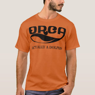 T-shirt Orca Whale Dolphin Retro Ocean Graphic Vintage Sea