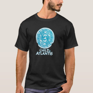 T-shirt Orcas dauphins tortue de mer Atlantis Symbole Pul