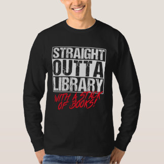 T-shirt Orcas Straight Outta Library Book