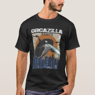 T-shirt Orcazilla