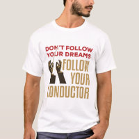 Orchestre Conducteur Funny Suivez votre chef
