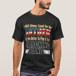 T-shirt Orchestre de défilé Drapeau américain patriotique 