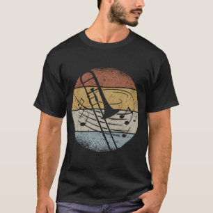 T-shirt Orchestre Tromboniste musicien Notes Trombone