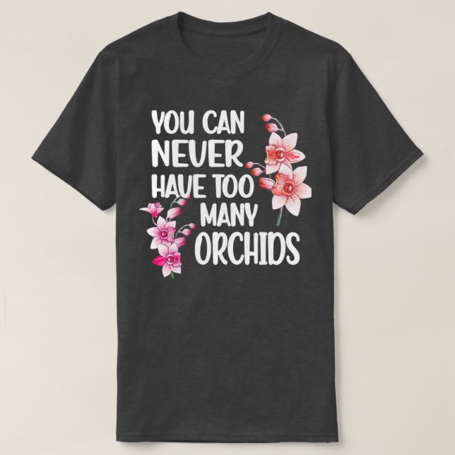 T-shirt Orchid Lover Orchid Whisperer Orchid Plant Grower  (Design devant)