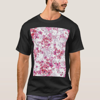 T-shirt Orchidée : beauté rouge singulière.