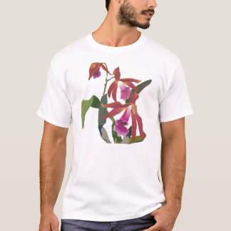 T-shirt orchidée une