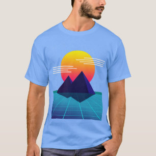 T-shirt Ordinateur Nostalgique des années 80