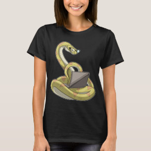 T-shirt Ordinateur portable Snake