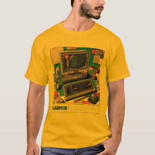 T-shirt Ordinateur rétro