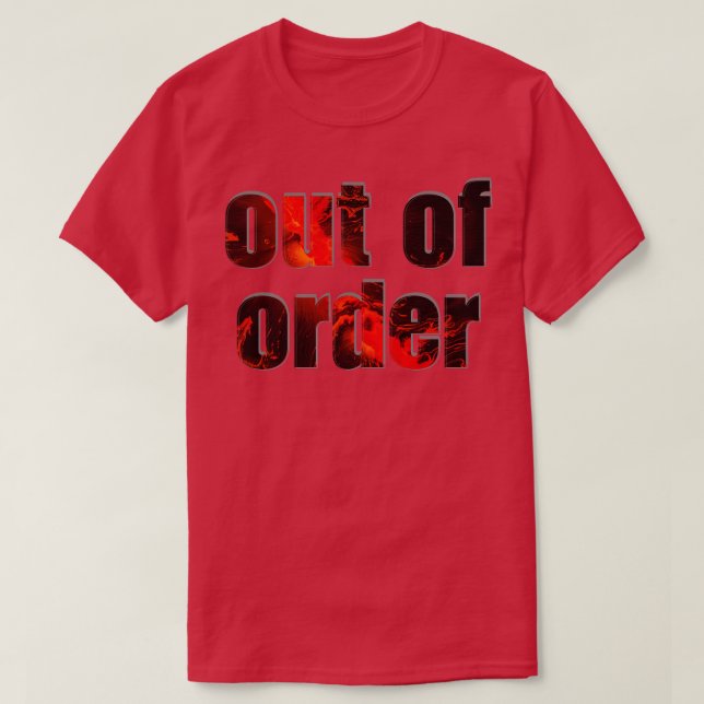 T-shirt ordonnance (Design devant)