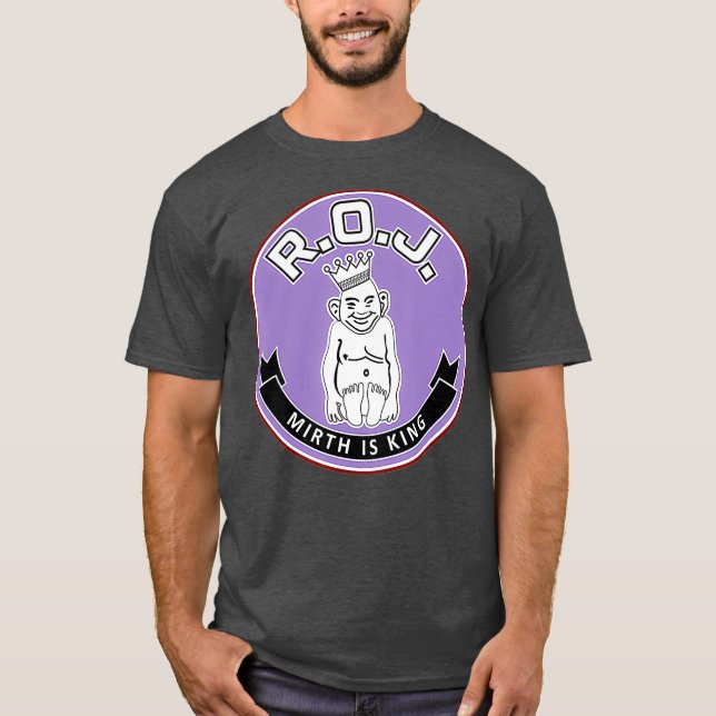 T-shirt Ordre royal des hommes de Jesters Shriner Mason Mi (Devant)