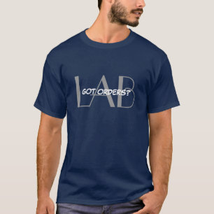 T-shirt Ordres obtenus - Phlebotomy/laboratoire