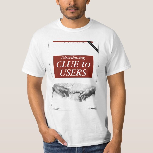 T-shirt O'Really - indice de distribution aux utilisateurs (Devant)