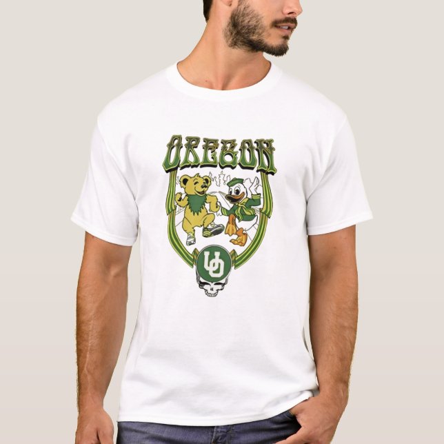 T-shirt oregon grateful dead shirt (Devant)