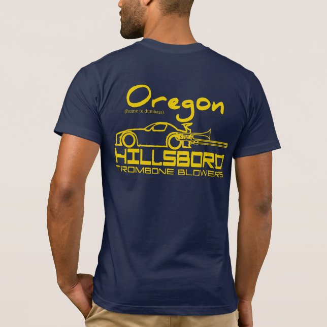 T-shirt Oregon Trombone Blowers (Dos)