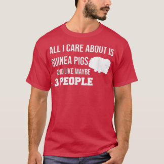 T-shirt Oreille de porc de Guinée mignonne