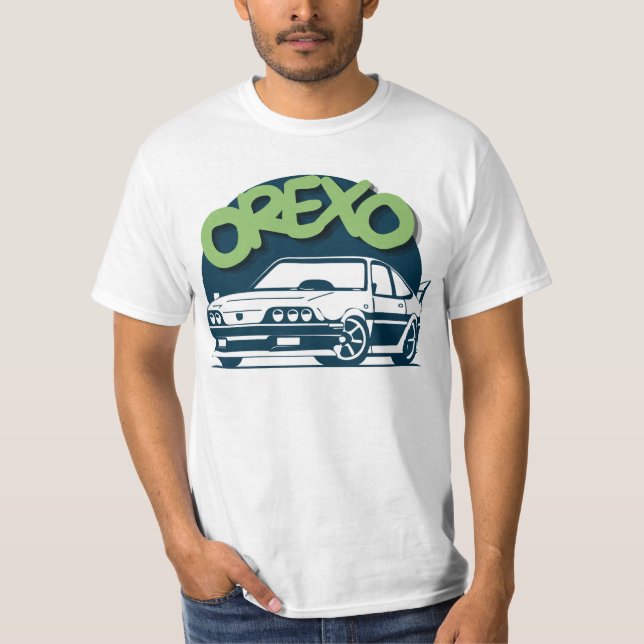 T-shirt OREXO "Backdrive" Minimal Street Tee (Devant)
