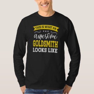 T-shirt Orfèvre Titre de l'employé Travailleur drôle Orfèv