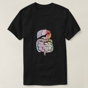 T-shirt Organes Internes Humains Anatomie Art Système Dige