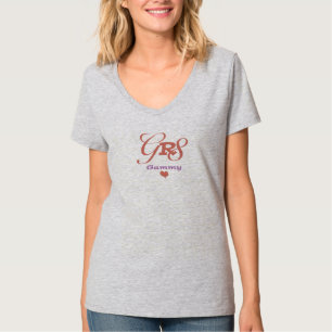 T-shirt organique d'habillement américain moyen,