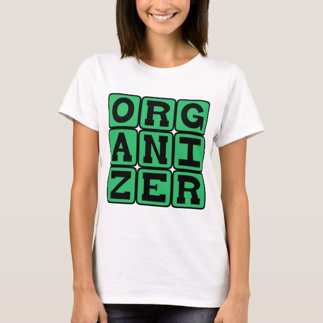 T-shirt Organisateur, meneur (Devant)