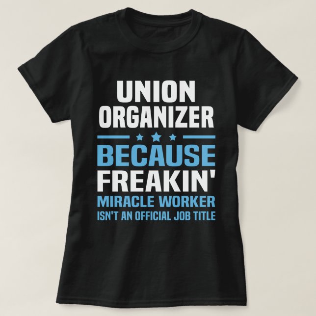 T-shirt Organisateur Union (Design devant)