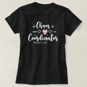 T-shirt Organisatrice de chaos (vie de maman)