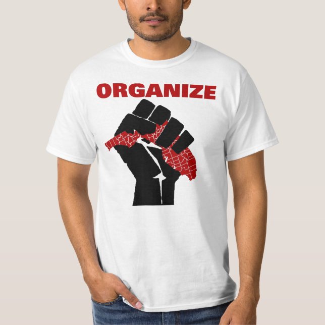T-shirt Organisez la Floride (Devant)