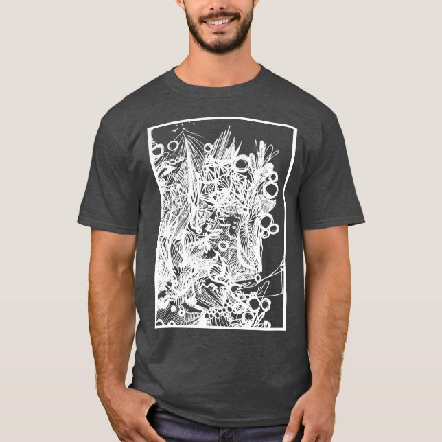 T-shirt Organza retro (Devant)