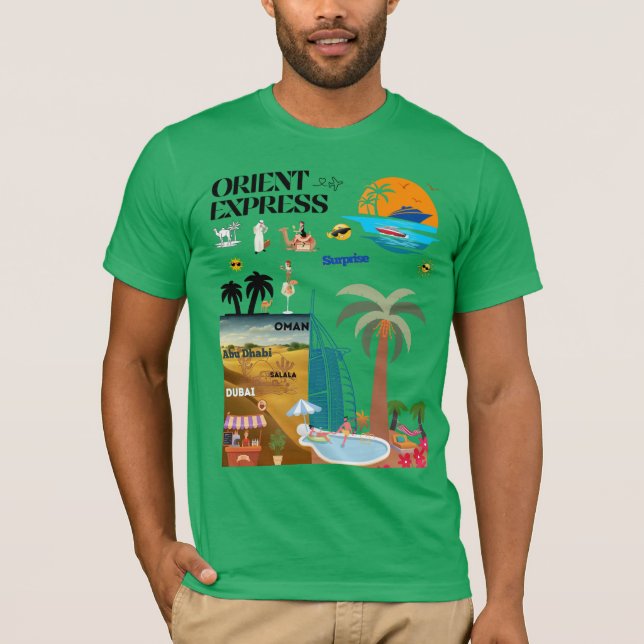 T-SHIRT ORIENT EXPRESS (Devant)
