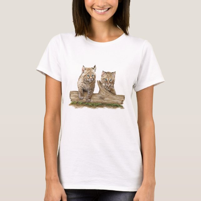 T-shirt oriental Bobcat Kittens (Devant)