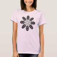 Oriental Noir Rose Japon Inoue Mon Vector Art