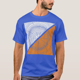 T-shirt Orientateur Sport Tree Ring Orientateur Randonnée