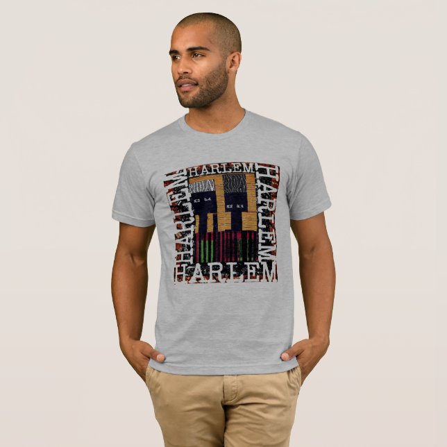 T-shirt orienté de Harlem (Devant entier)