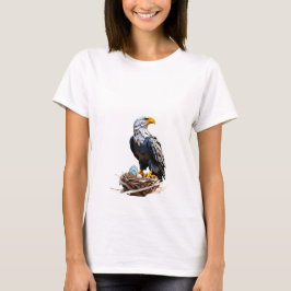 T-shirt Origami American eagle shirt
