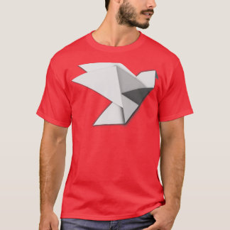 T-shirt Origami Dove 4