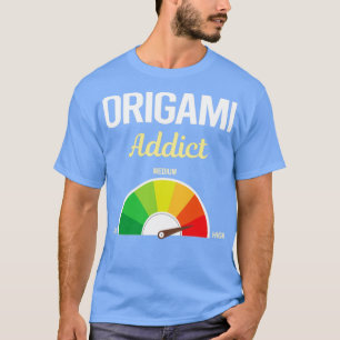 T-shirt Origami Drôle Addict