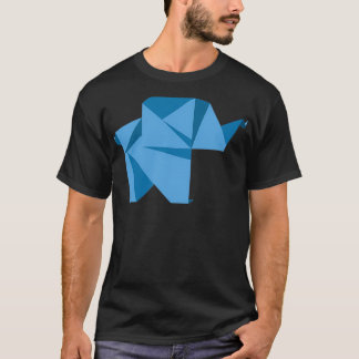 T-shirt Origami Elephant Enfant Drôle Idée cadeau 5