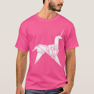 T-shirt Origami Unicorn