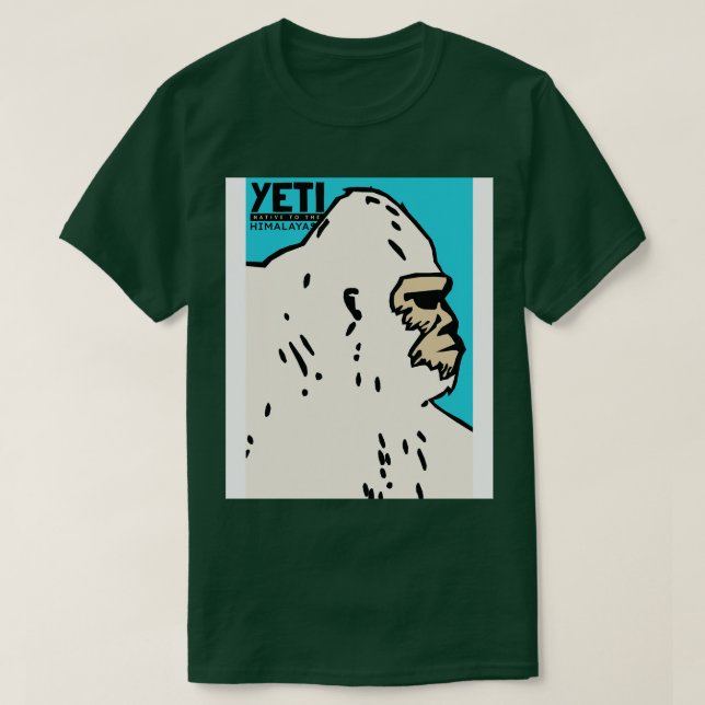 T-shirt Originaire de l'Himalaya 1 (Design devant)
