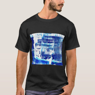 T-shirt Original Abstarct Blue Iceberg