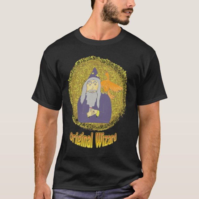 T-shirt original d'obscurité de magicien (Devant)